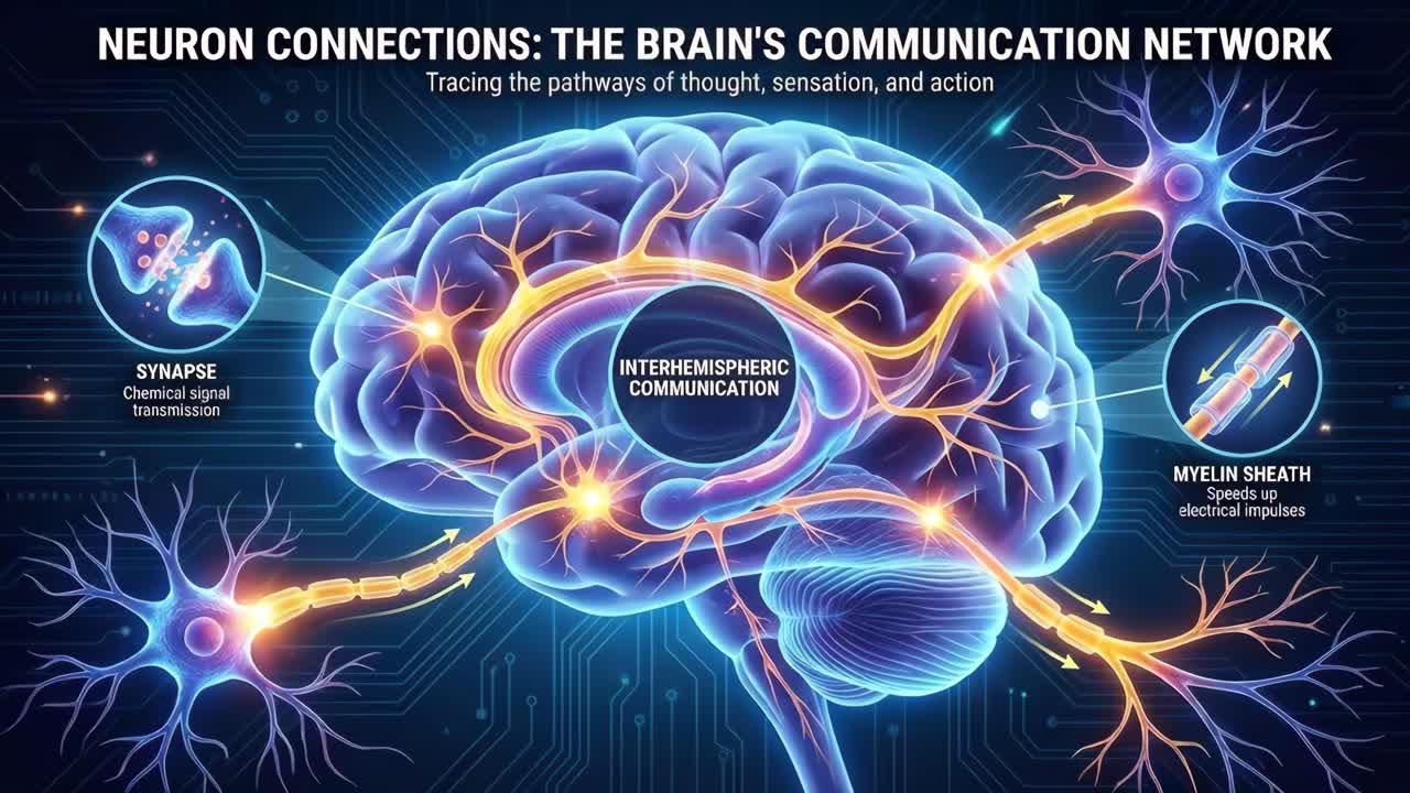 Neuron Connections: The Brain's Communication Network
