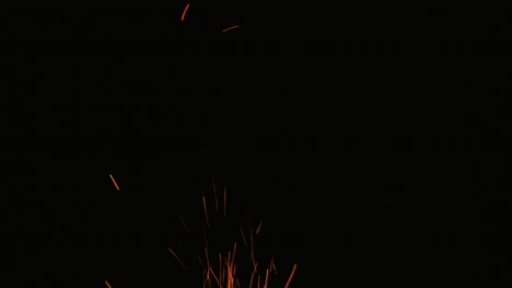 fire sparks background gold sparkles black orange