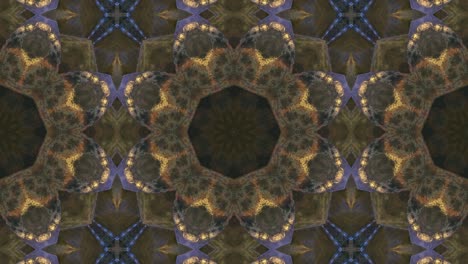 3d looped kaleidoscopic background consisting of precious or ice crystals, iridescent in the light. perfectly fit for your project as a trendy background.