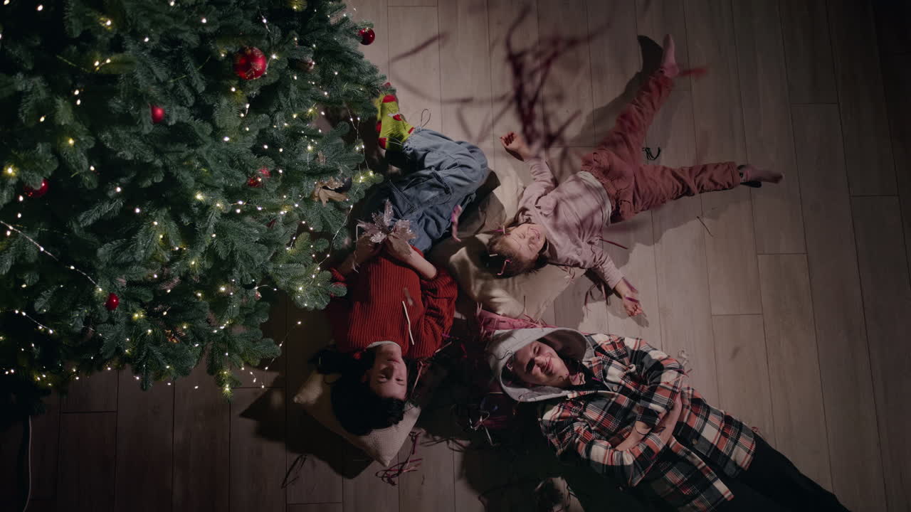 Children Celebrating Christmas Together