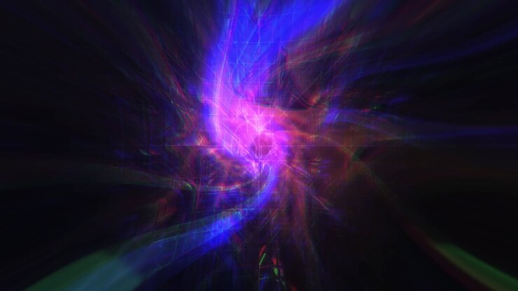 Loop di sfondo astratto moderno con griglia distorta