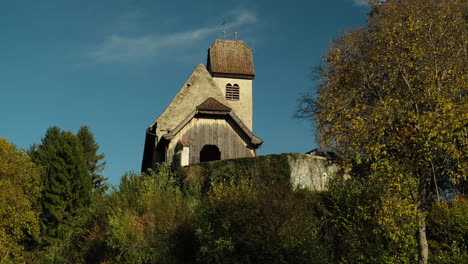 an old catholic church in feldkirch town vorarlberg austria