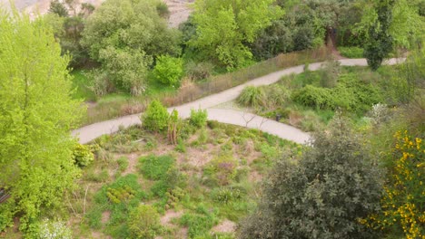 Sonniger-Tag-Im-„Jardin-Extraordinaire“-In-Der-Stadt-Nantes,-Frankreich