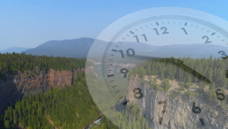 desierto con un reloj