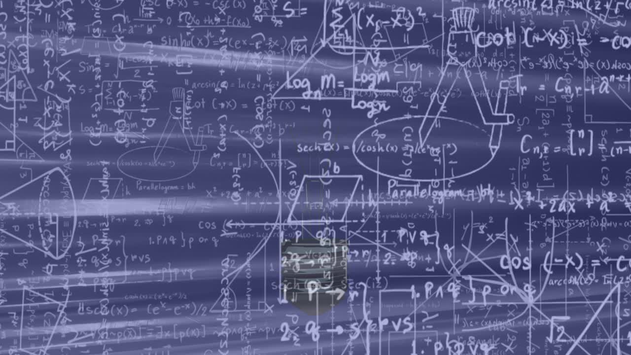 Animazione di equazioni matematiche su una lampadina