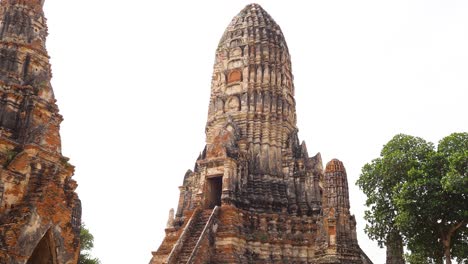 tourists admire ancient temple architecture in thailand