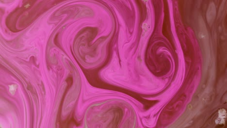 abstract background of psychedelic colors painting in motion with red and pink colors