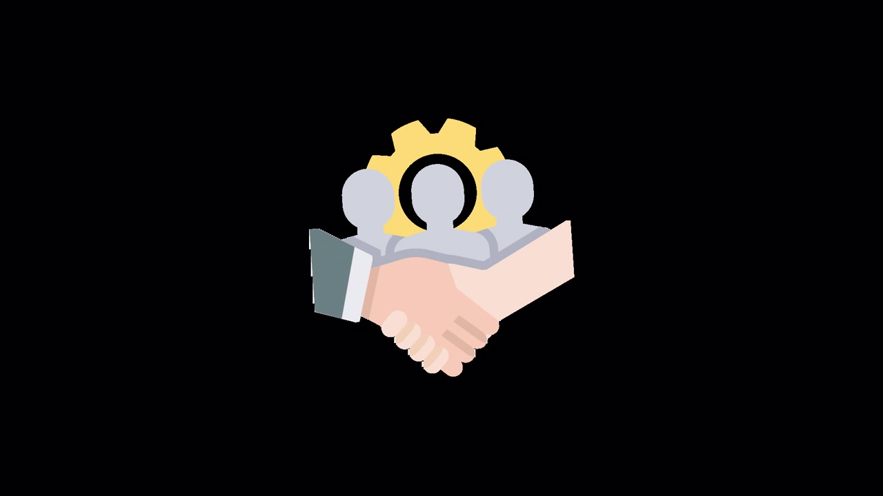 Business Handshake Symbolizing Teamwork and Collaboration