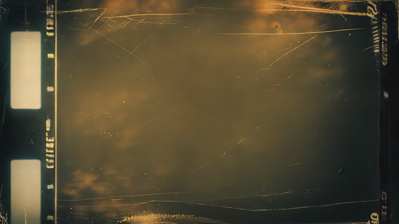 Vintage Distressed Film Frame Texture