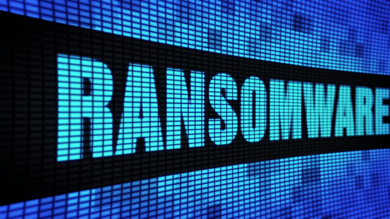 Ransomware on Digital Display