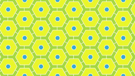 diseño de patrón sin costuras animado flotante