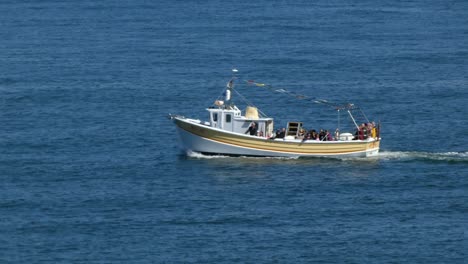 conwy sea jay tourist sightseeing boat attraction cruise across llandudno welsh seaside coastline