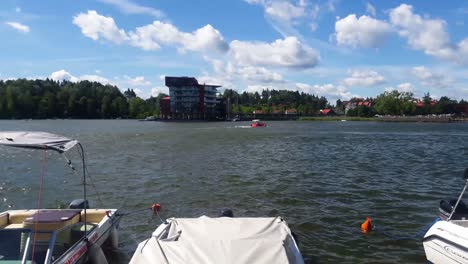 boats and sail yachts in poland lakes