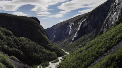 hardangervidda國家公園, 挪威 4k 無人機拍攝