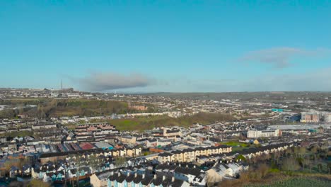 An-airshot-of-the-irish-city-Cork---quarter-Blackpool