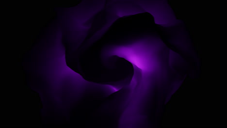 mysterious swirls dark purple and black background with intricate jagged lines