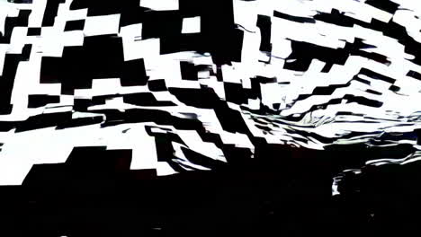 abstract glitch art