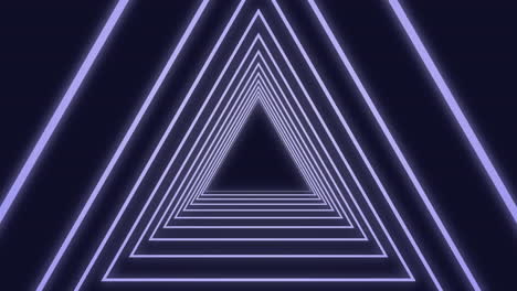 triángulos sobre un fondo azul