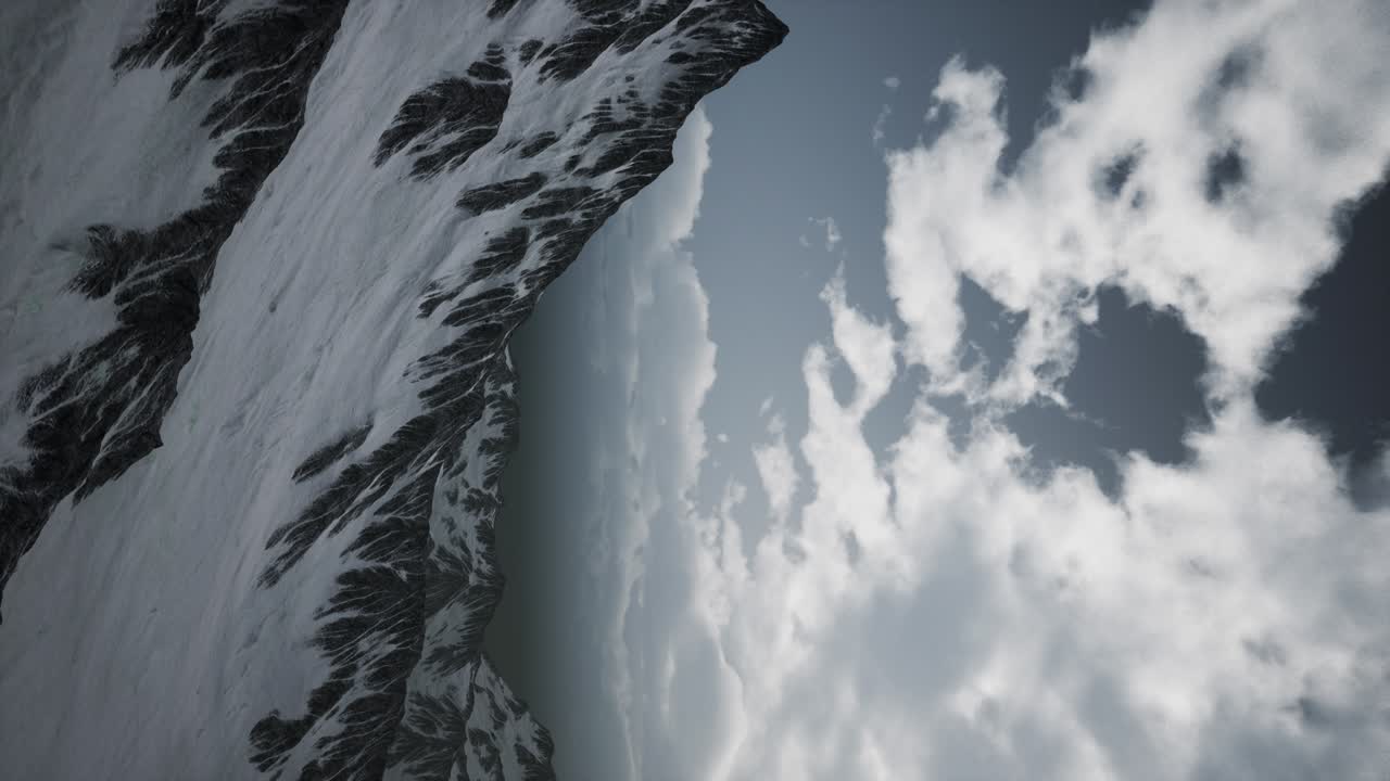 Nube temporalesca sulle Dolomiti