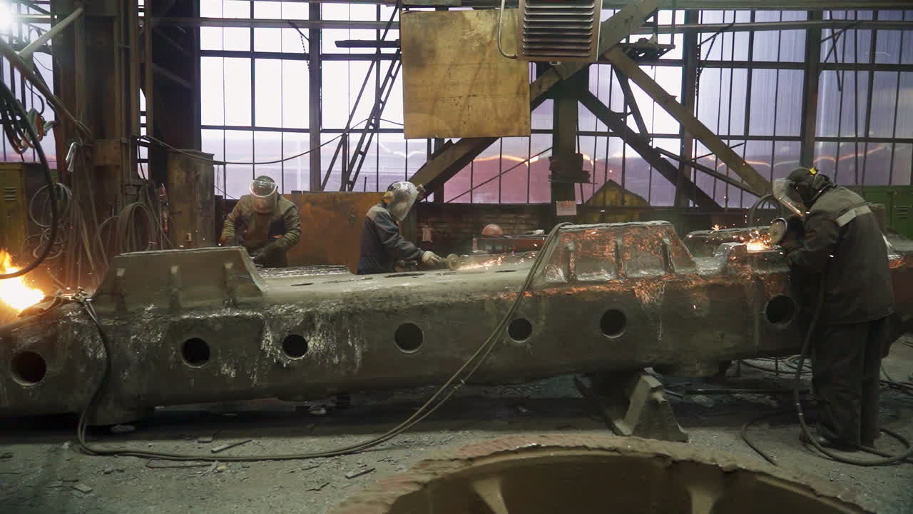 промышленная сварка и производственный процесс