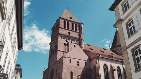 saint thomas church in strasbourg, france gothic art