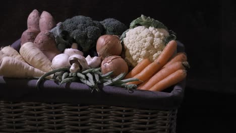 fresh seasonal vegetables