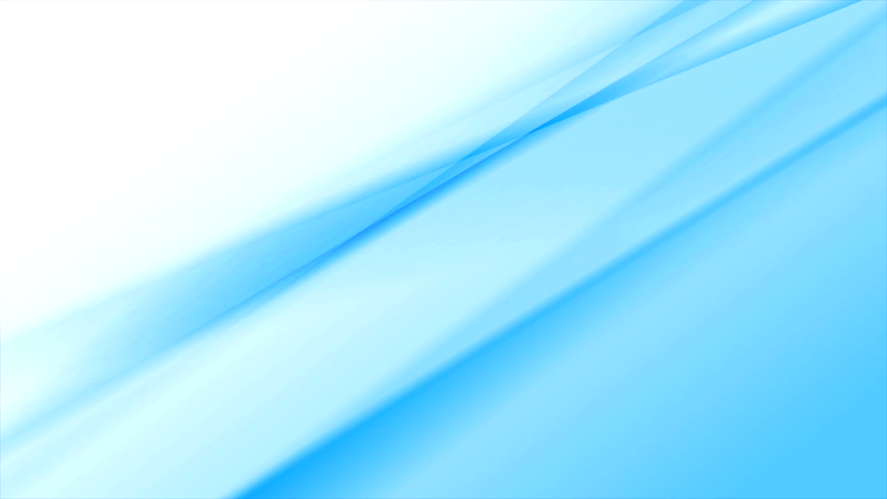 Blue and white smooth gradient striped video animation