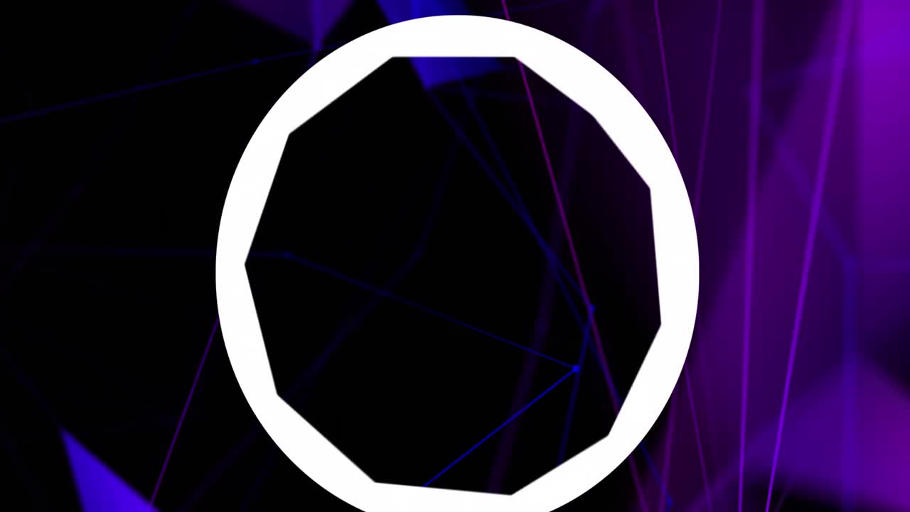 animación de múltiples aperturas de círculos blancos que se abren y cierran en un bucle sin costuras