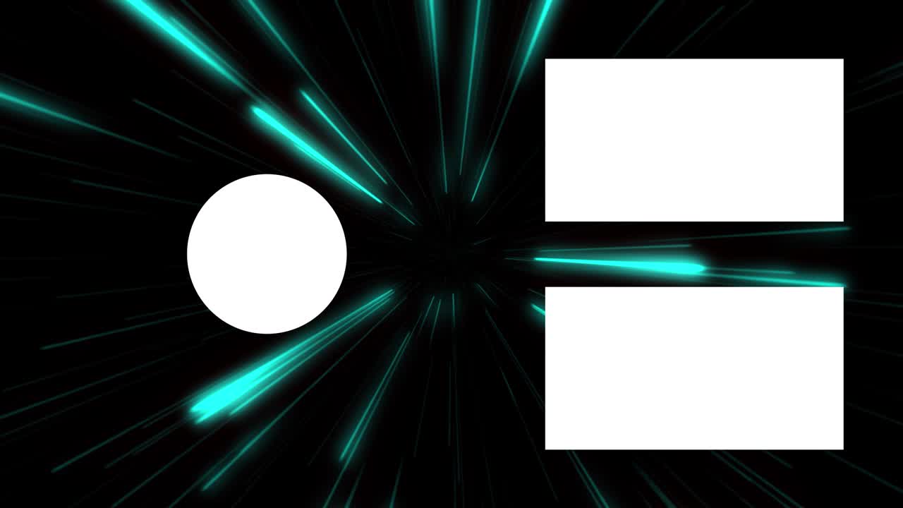 레이 워프 엔드 카드 엔딩 스크린 모션 그래픽