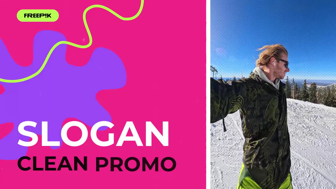 Bright Color Opener Promo Opener Slideshow Adobe After Effects 2022 Resolution 3840×2160