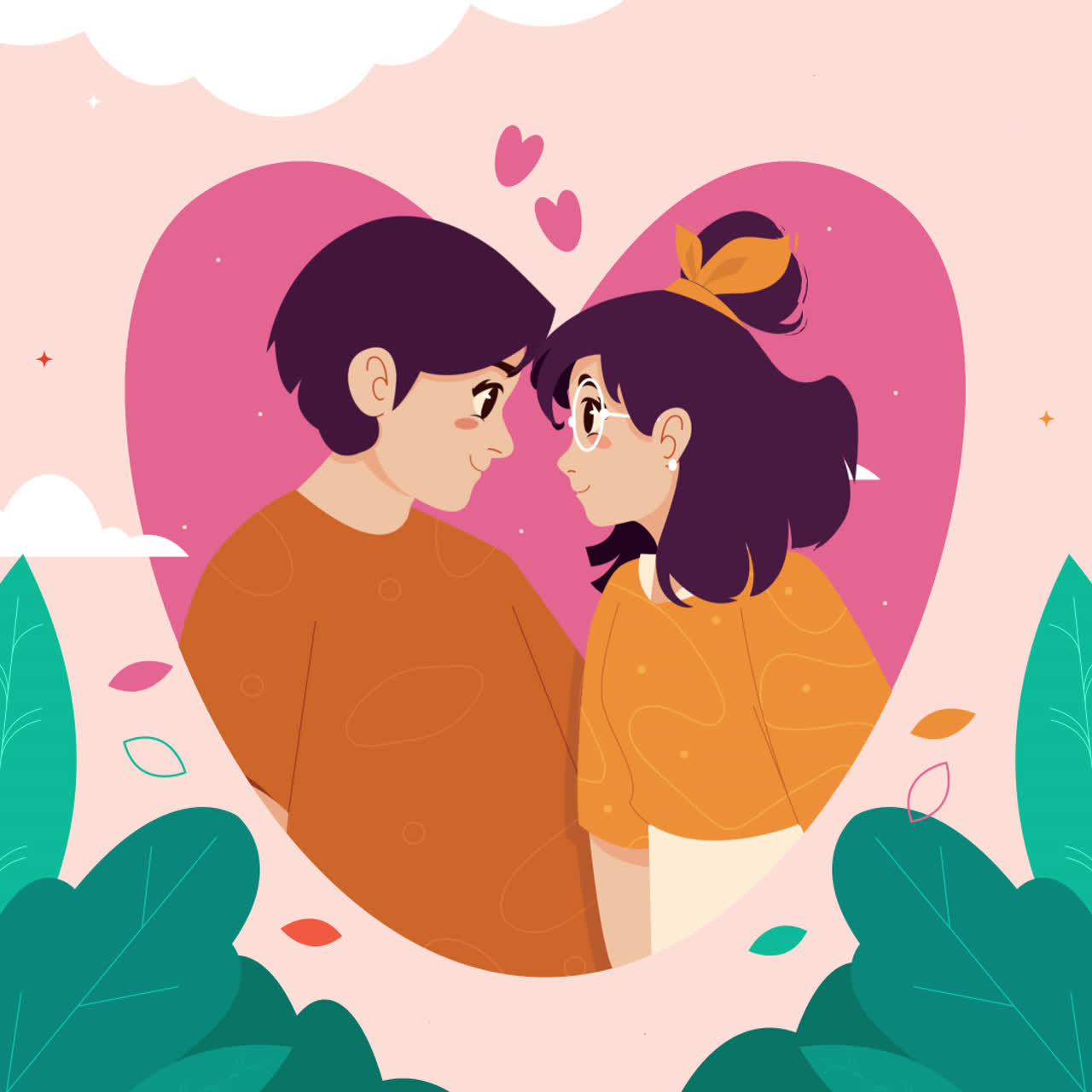 사랑에 빠진 커플