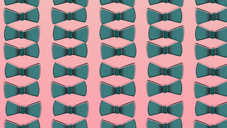 animación de pajaritas flotando sobre un fondo rosado
