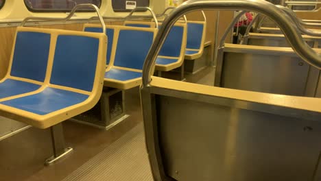 empty rail car in urban city