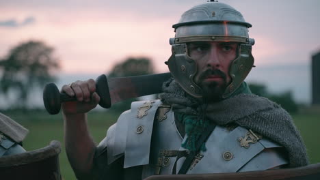roman soldier re-enactment