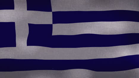 the greece national waving flag