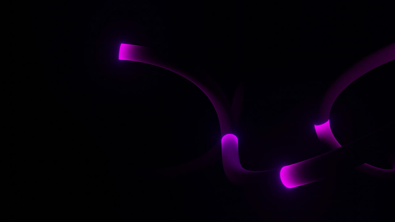 líneas brillantes púrpuras abstractas
