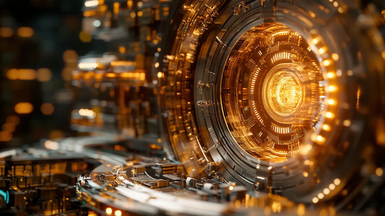 Futuristic Engine Detail
