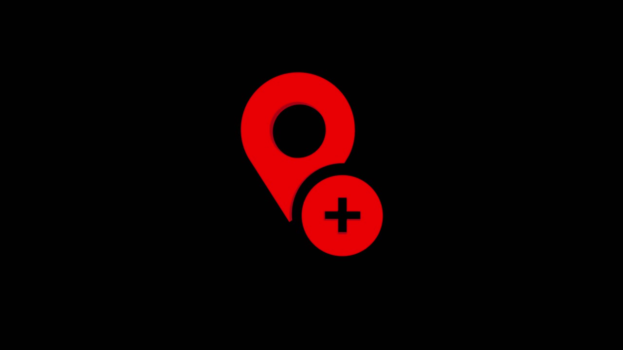 Map Pin Location Add Icon