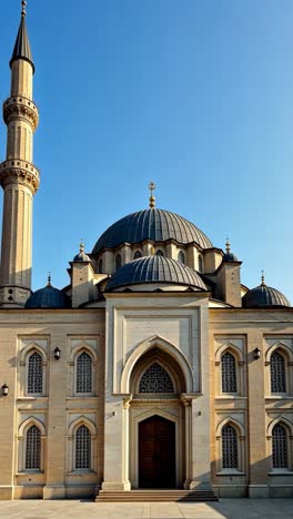 exterior view of a mosque