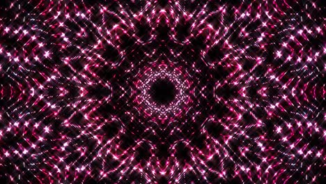luz abstracta brillante que gobierna el color rojo, caleidoscopio