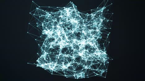 digital network background motion graphic