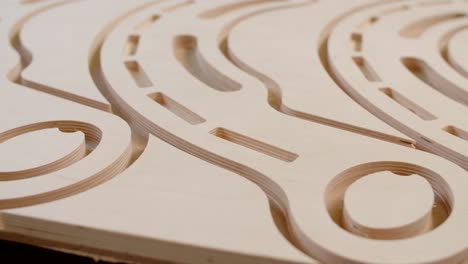 laser cut wood panel design