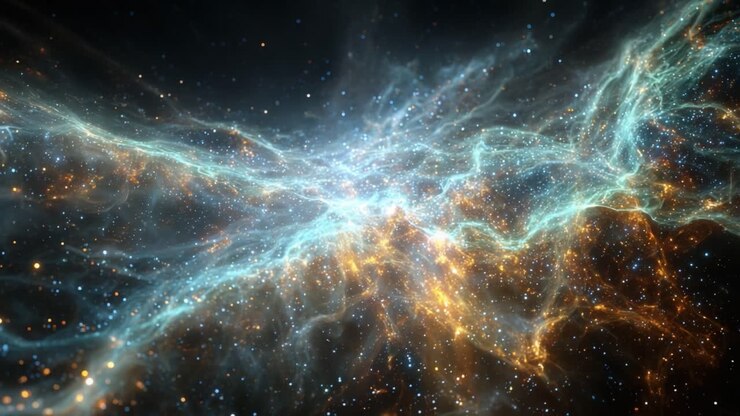 A Cosmic Journey Through the Vastness of Space Highlighting Colorful Nebulae and Distant Galaxies Captured in Stunning Detail and Vibrancy