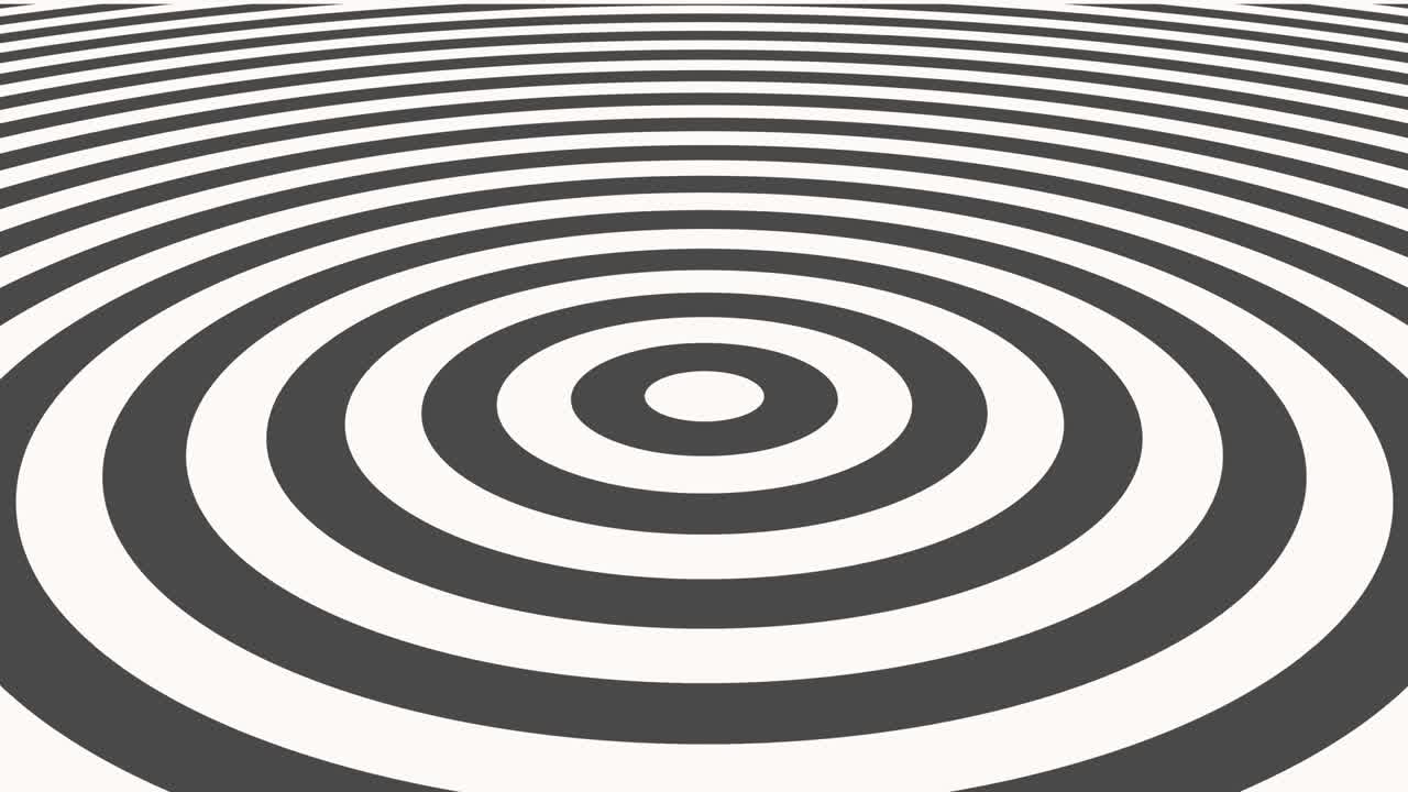 Black and white spiral lines
