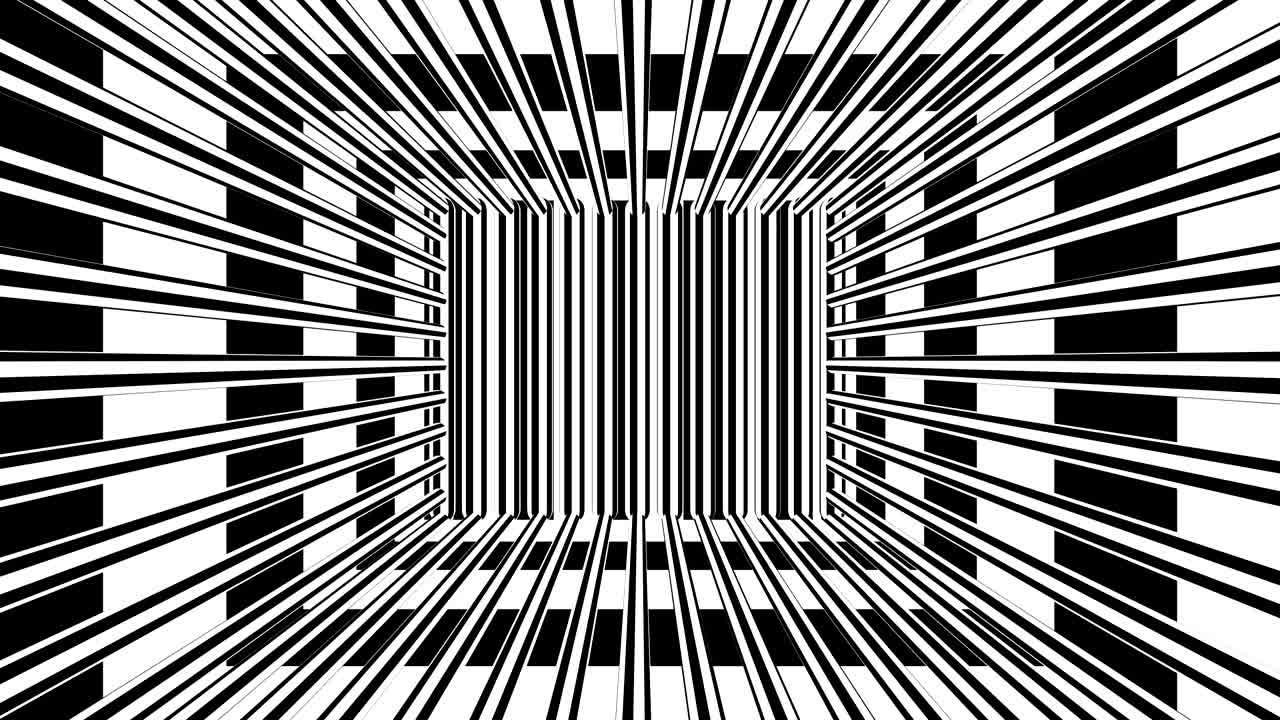 Abstract background with black and white stripes