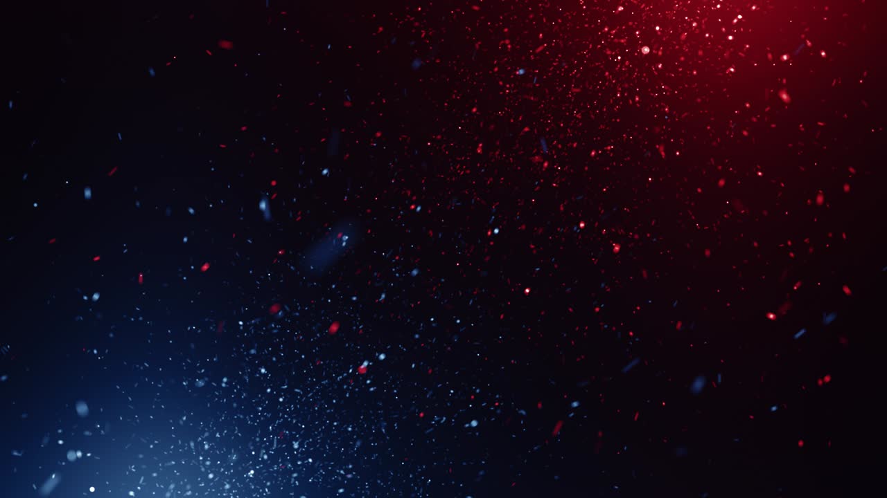 입자 먼지 추상적인 빛 보케 모션 제목 영화적 배경 루프