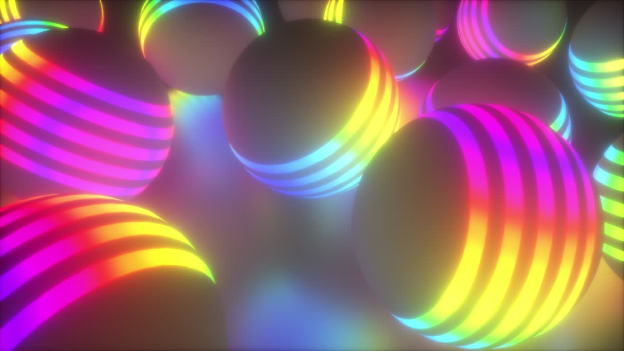 공간에서 줄무 구, 추상적인 배경