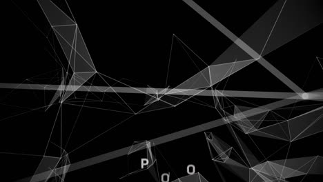 líneas de ruta de la red promoción de la moneda intro fondo geométrico abstracto con puntos y líneas de conexión tecnología digital y concepto de comunicación fondos de ilustración de stock, conexión, tecnología, color blanco, red informática