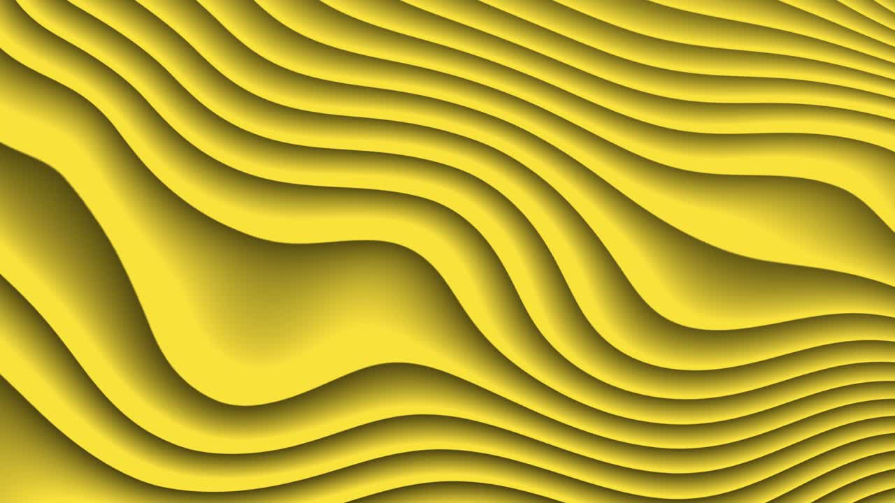 abstracto naranja colorido líquido gradiente suave fondo ondulado vídeo de movimiento
