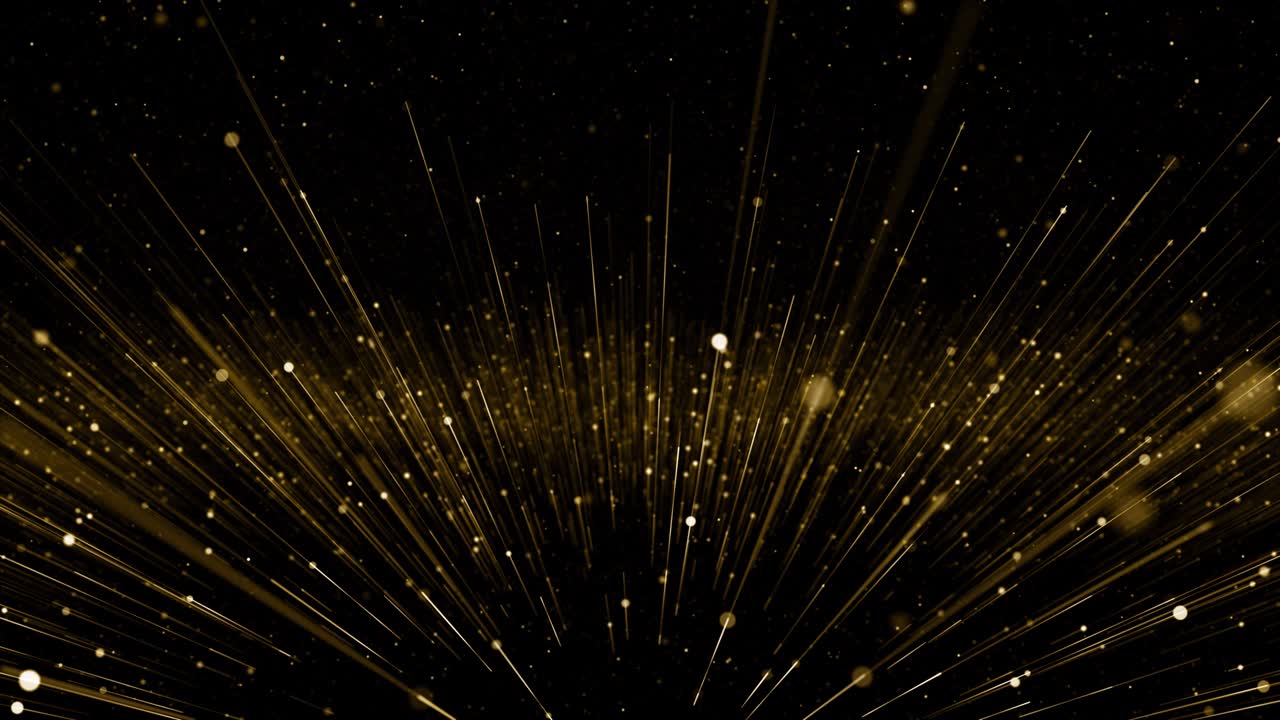 입자 금 반이는 보케상 먼지 추상적인 배경 루프